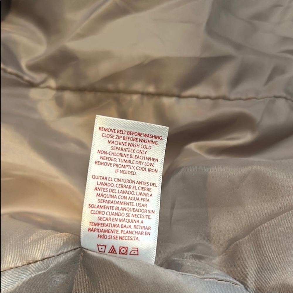 Women's Quilted Jacket - Taupe Size M - Picture 8 of 8